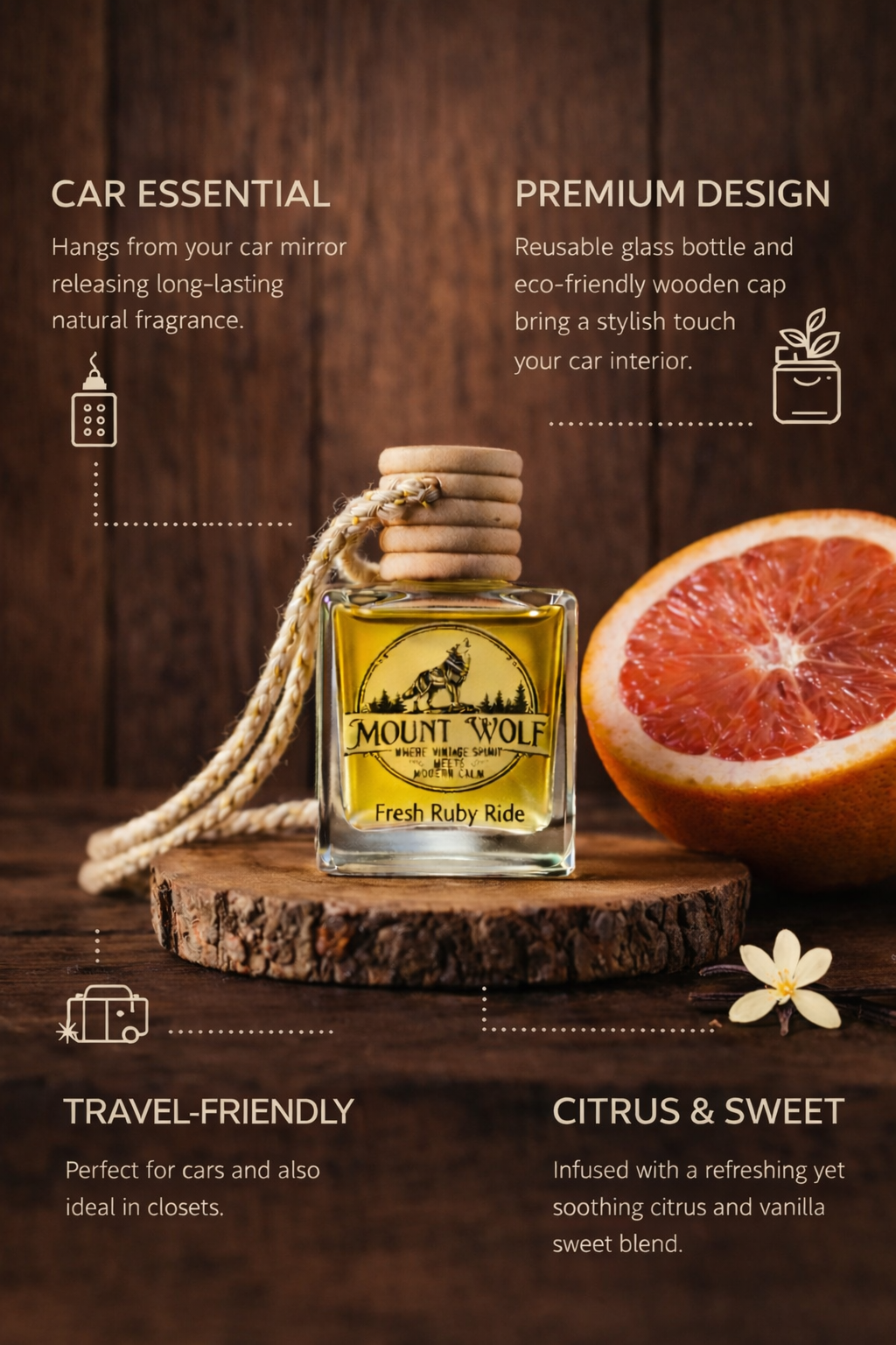 Fresh Ruby Ride - Grapefruit