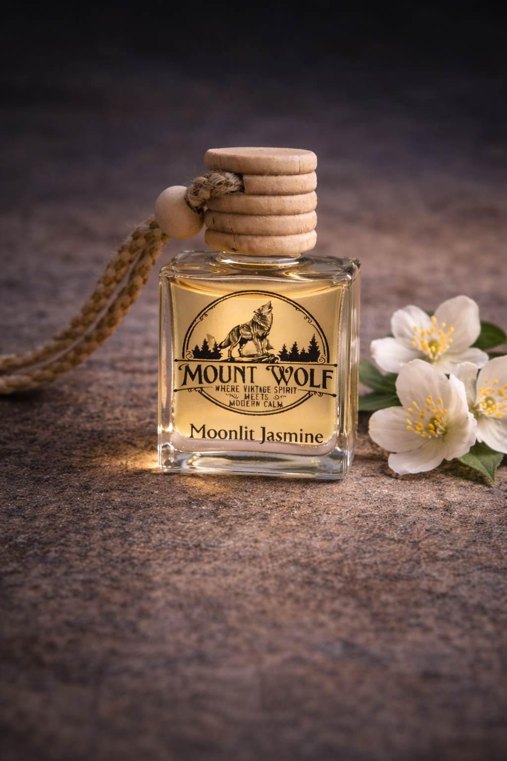 Jasmine Aura – Hanging Car Diffuser