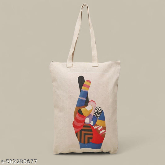 Peace Vibe- Cotton Tote